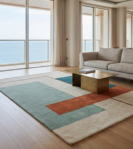 Framed Blocks Artisan Rug