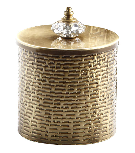 Python Swarovski Brass Jewellery Box