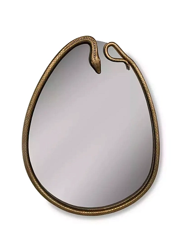 Serpentine Pear-Shaped Mirror