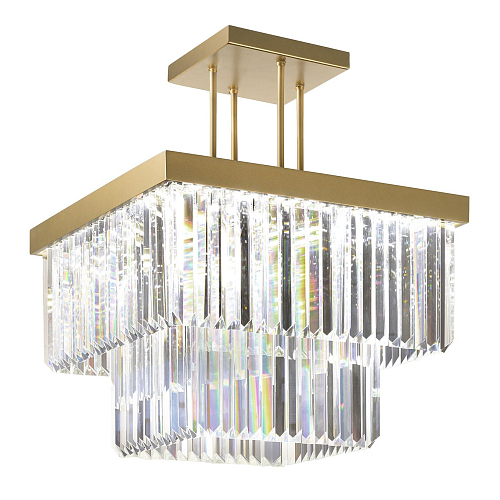Crystal Square Chandelier