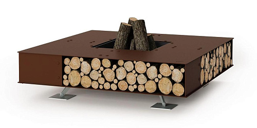 Modern Steel Fire Pit