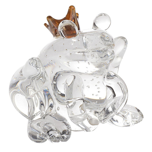 Prince Glass Figurine Italian Design