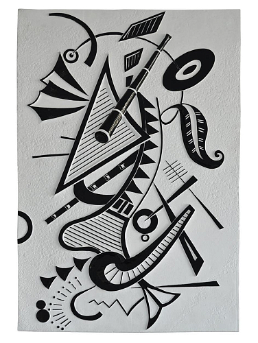 Capricci Musicanti 3 Crafted Wall Panel