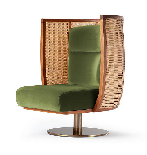 Egoísta Modern Green Armchair