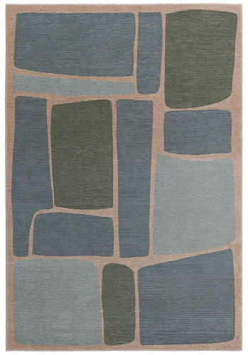 Chantilly Pietra Turchese Flat-Woven Rug
