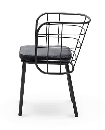 Jujube Black Outdoor Chair