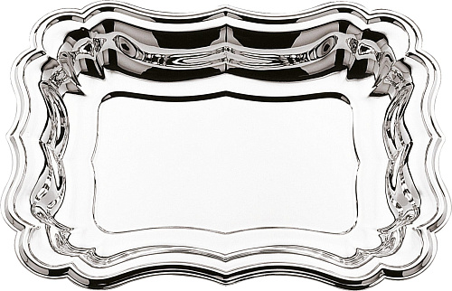 Silver-Plated Rectangular Tray
