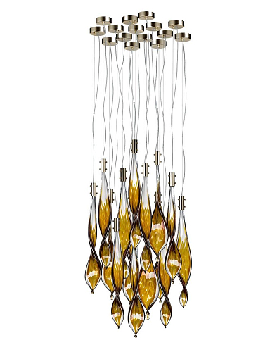 Venetian Leaves 14-Light Pendant