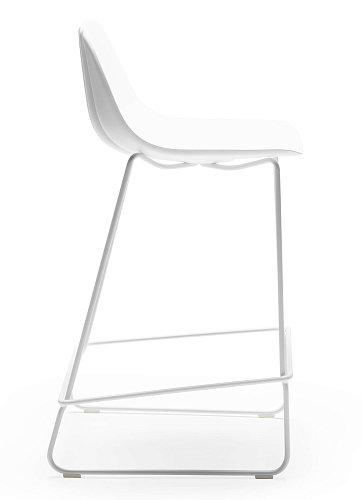 Babah White Bar Stool