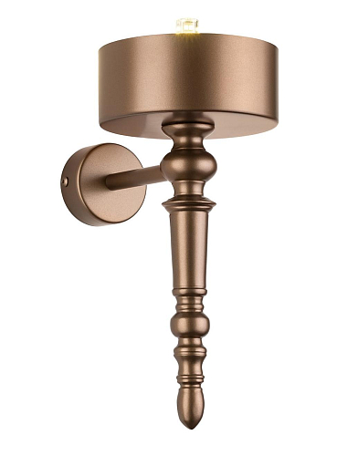 Wall Sconce in Anodic Metal Finish