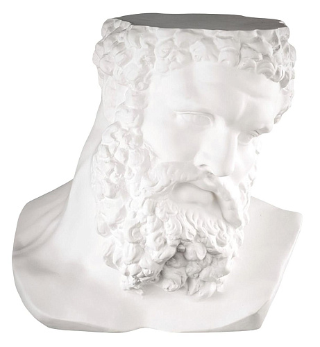 Ercole White Bust Sculpture Italian