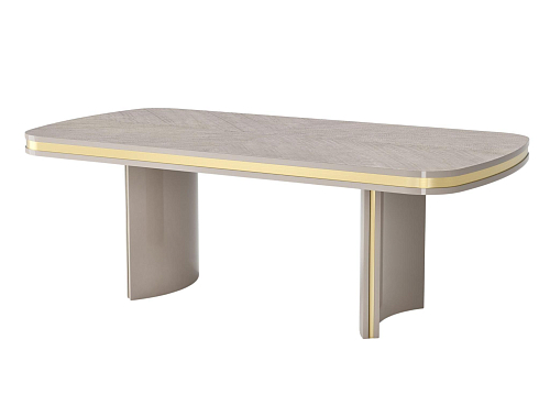 Club Travertine Dining Table
